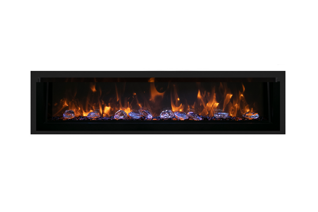 45" Electric Fireplace 102745-XT - side view