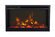 30" Electric Fireplace TRD-30-XS - detail close-up