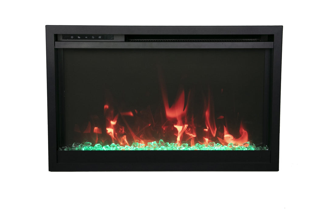 30" Electric Fireplace CLASSIC-SLIM-30 - back view