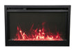 33" Electric Fireplace CLASSIC-SLIM-33 - specifications diagram
