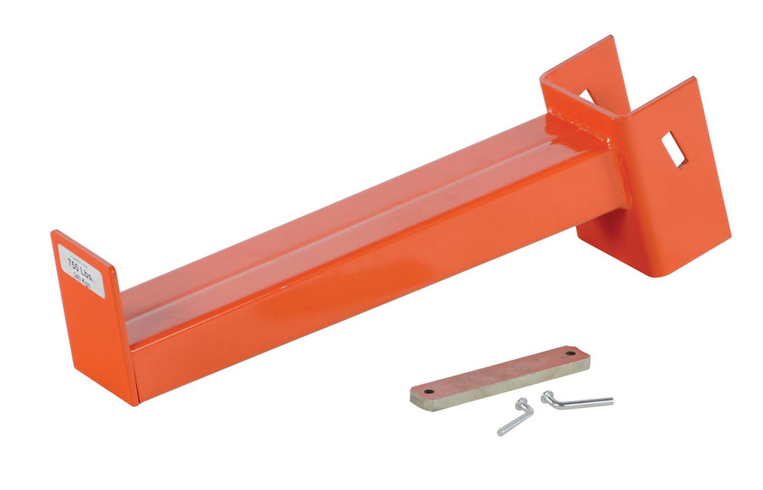 Vestil MIA-C-18 Steel Medium Duty Cantilever 10 Degree Incline Arm 18 in. 750 lb. Capacity Orange
