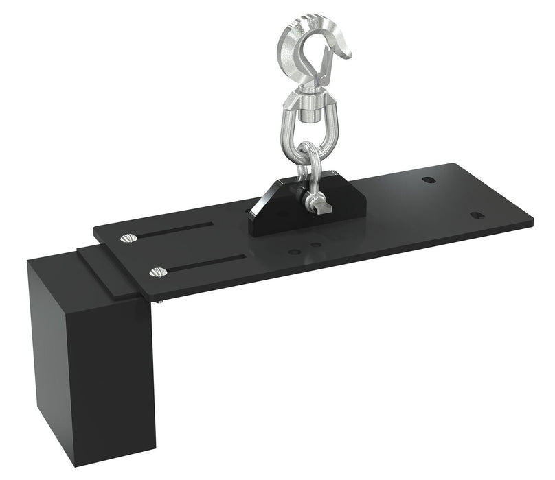 Vestil MINI-SH-10 Swivel Hook Plate 23-9/16 in. x 8 in. x 19-1/8 in. 2,000 lb. Capacity For Mini Cable Hoist Black