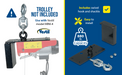 Vestil MINI-SH-4 swivel hook plate feature overview 2