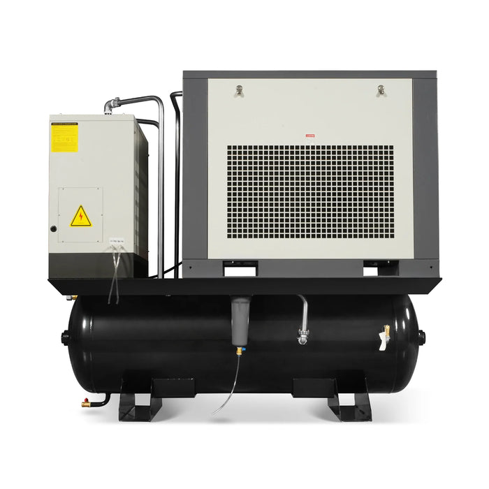 15HP Combined Rotary Screw Air Compressor with Dryer & 105-Gal ASME Ta — view 21