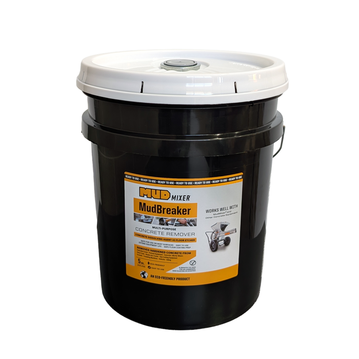 MudBreaker concrete remover, 5 gallon pail