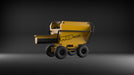 MudMixer Pro continuous concrete mixer on a dark background