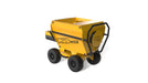 MudMixer Pro rear view showing wrap-around handle and hopper