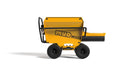 MudMixer Pro concrete mixer, rear view