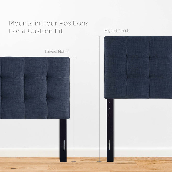 Lily Upholstered Fabric Headboard