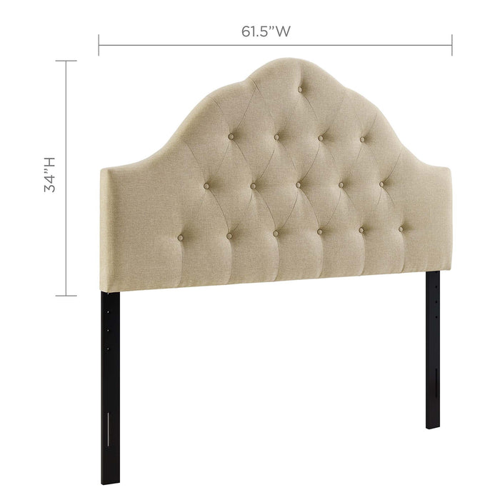 Modway Sovereign Upholstered Fabric Headboard Bedroom Furniture - Close-Up