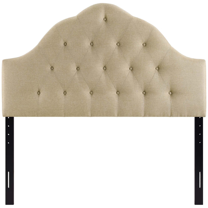 Modway Sovereign Upholstered Fabric Headboard Bedroom Furniture - Dimensions