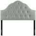 Modway Sovereign Upholstered Fabric Headboard Bedroom Furniture - View 13