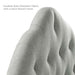 Modway Sovereign Upholstered Fabric Headboard Bedroom Furniture - View 9