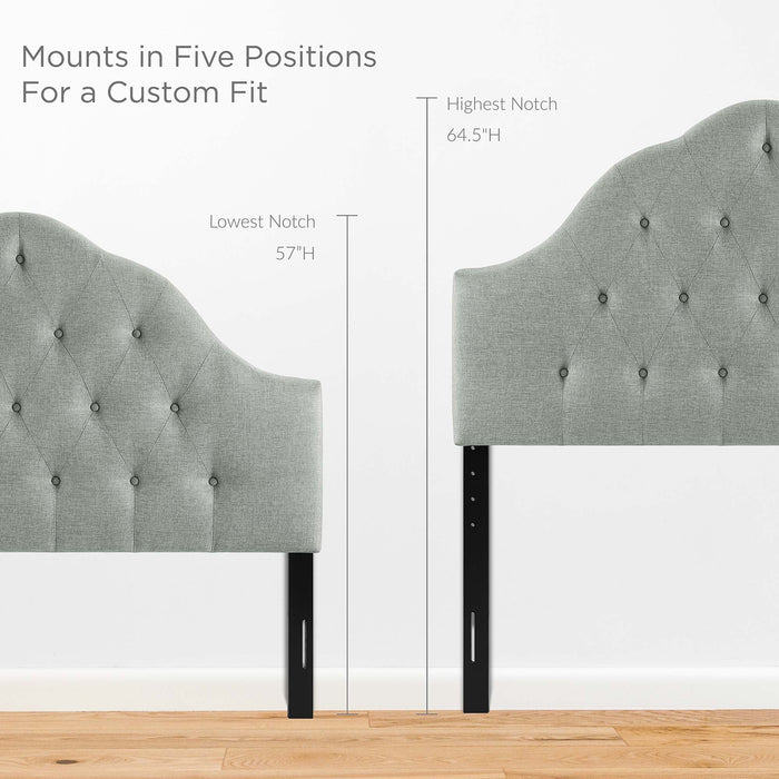 Modway Sovereign Upholstered Fabric Headboard Bedroom Furniture - View 10