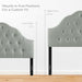 Modway Sovereign Upholstered Fabric Headboard Bedroom Furniture - View 10