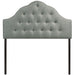 Modway Sovereign Upholstered Fabric Headboard Bedroom Furniture - View 19