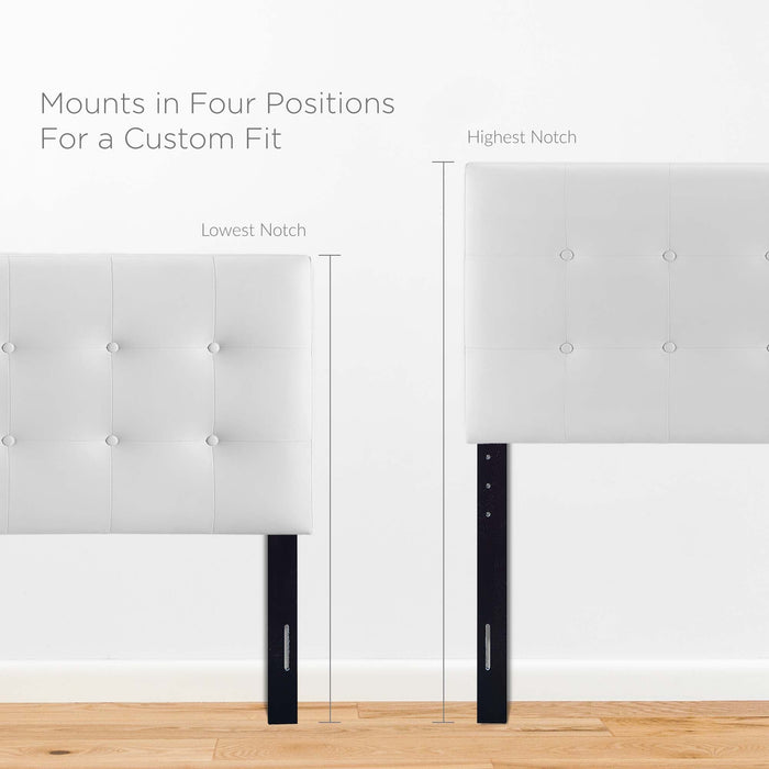 Emily Upholstered Vinyl Headboard