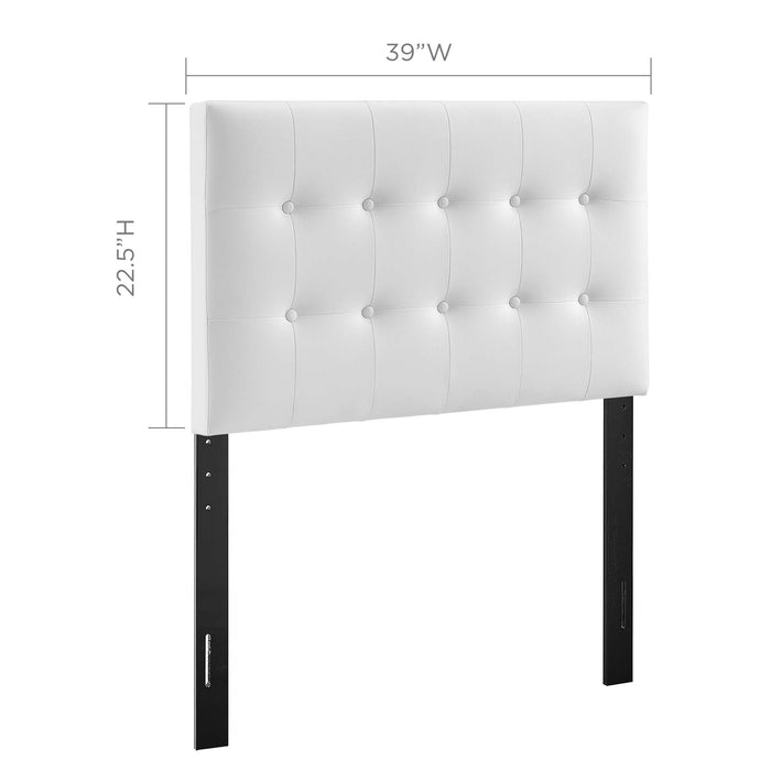 Emily Upholstered Vinyl Headboard