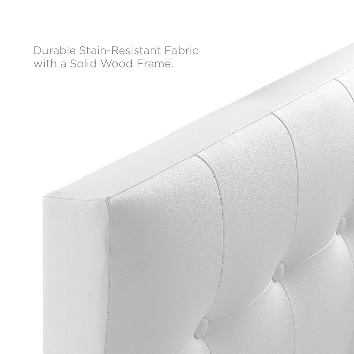 Emily Upholstered Vinyl Headboard