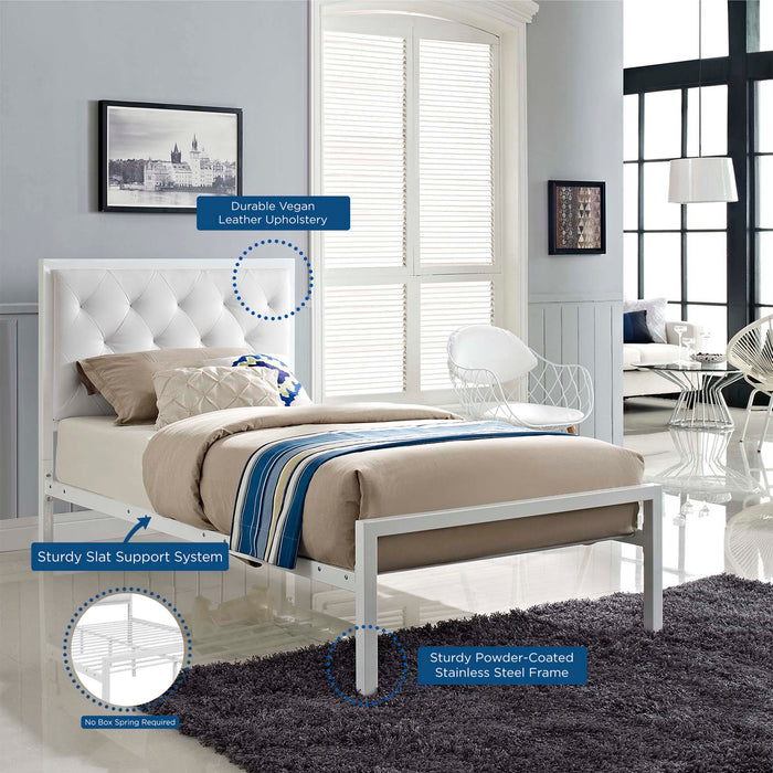 Mia Fabric Bed - view 7