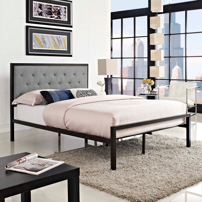 Mia Fabric Bed - view 20
