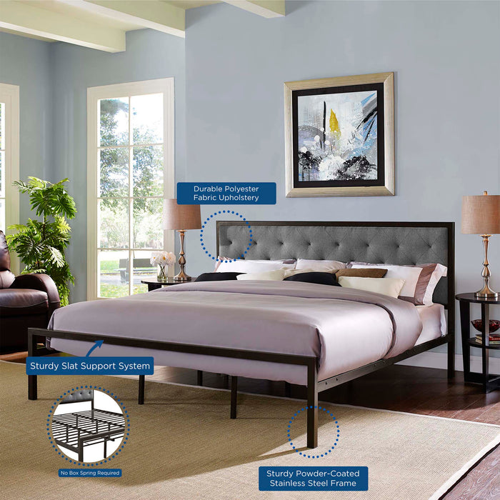 Mia Fabric Bed - view 54