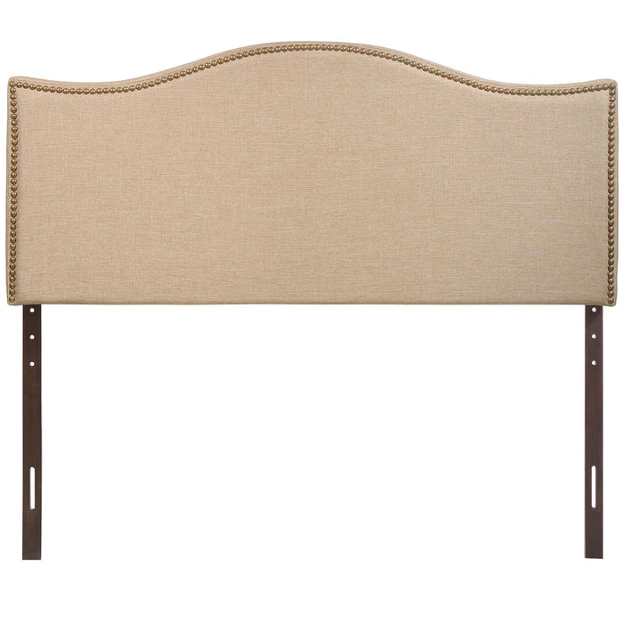 Curl Nailhead Upholstered Headboard