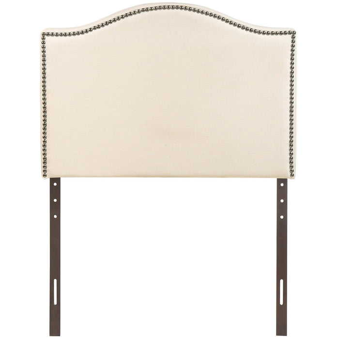 Curl Nailhead Upholstered Headboard