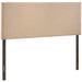 Modway Region Upholstered Headboard Bedroom Furniture in Black