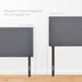 Modway Region Upholstered Headboard Bedroom Furniture - View 21