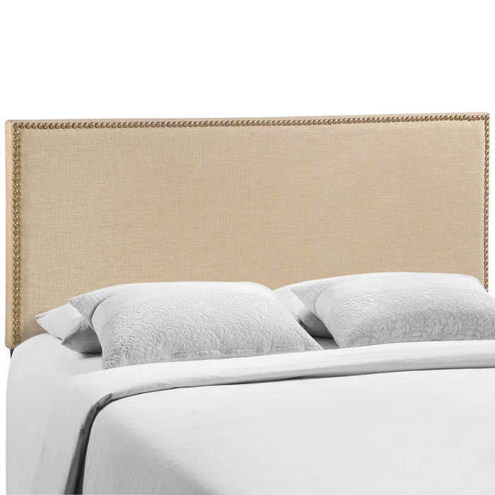 Modway Region Nailhead Upholstered Headboard Bedroom Furniture - Lifestyle View