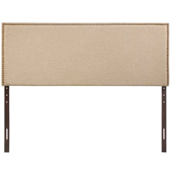 Modway Region Nailhead Upholstered Headboard Bedroom Furniture - Dimensions