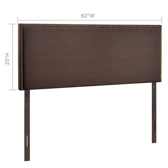 Modway Region Nailhead Upholstered Headboard Bedroom Furniture - View 35