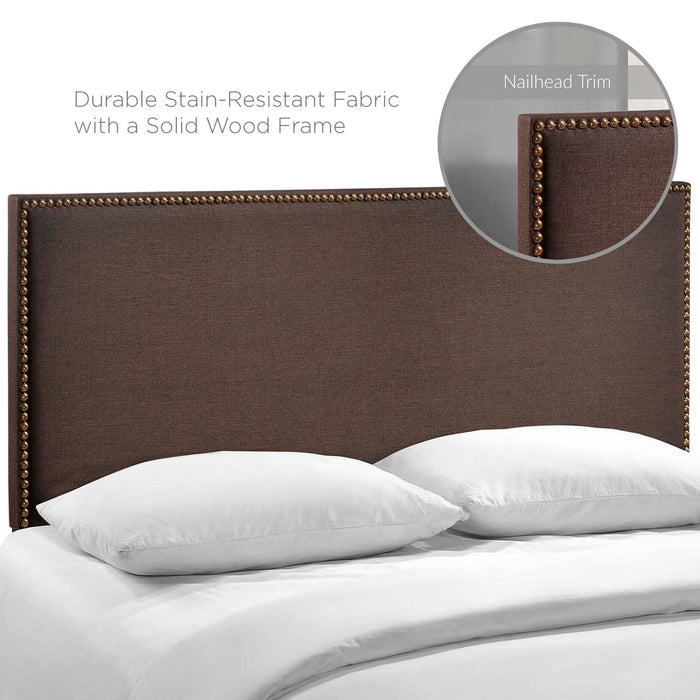 Modway Region Nailhead Upholstered Headboard Bedroom Furniture - View 34