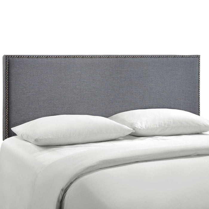 Modway Region Nailhead Upholstered Headboard Bedroom Furniture - View 12