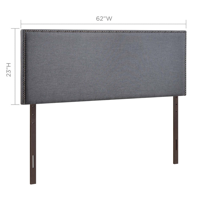 Modway Region Nailhead Upholstered Headboard Bedroom Furniture - View 9