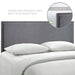 Modway Region Nailhead Upholstered Headboard Bedroom Furniture - Installation View