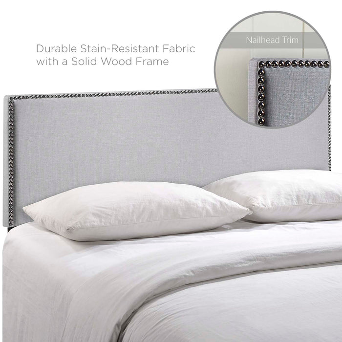 Modway Region Nailhead Upholstered Headboard Bedroom Furniture - View 21