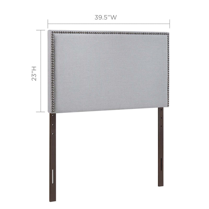 Modway Region Nailhead Upholstered Headboard Bedroom Furniture - View 30