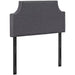 Modway Laura Upholstered Fabric Headboard Bedroom Furniture - View 11