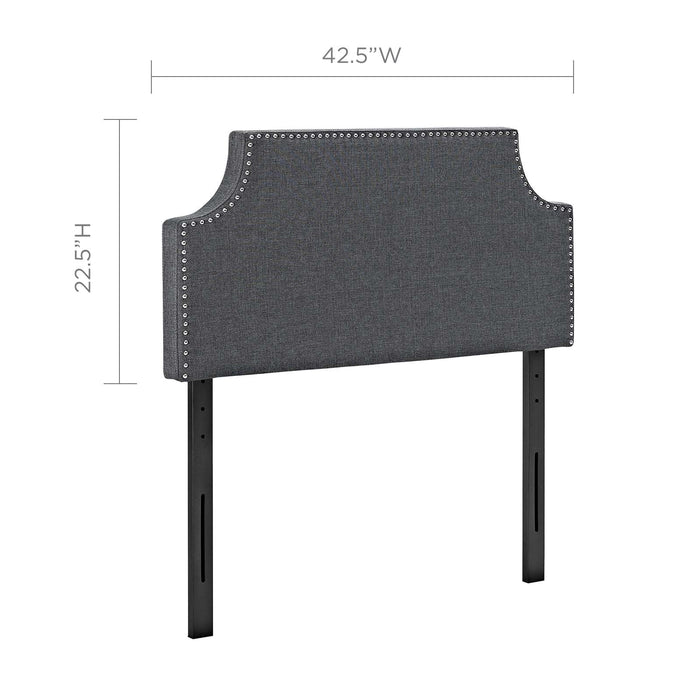 Modway Laura Upholstered Fabric Headboard Bedroom Furniture - View 10