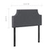 Modway Laura Upholstered Fabric Headboard Bedroom Furniture - View 10