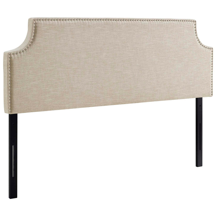 Modway Laura Upholstered Fabric Headboard Bedroom Furniture - Lifestyle View