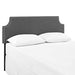 Modway Laura Upholstered Fabric Headboard Bedroom Furniture - View 19