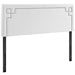 Modway Josie Upholstered Vinyl Headboard Bedroom Furniture in Black