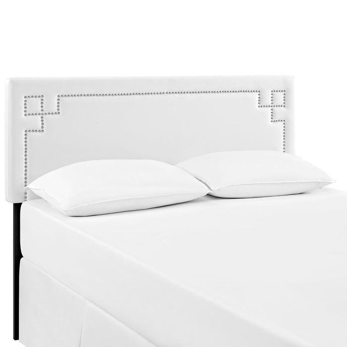 Modway Josie Upholstered Vinyl Headboard Bedroom Furniture - Close-Up