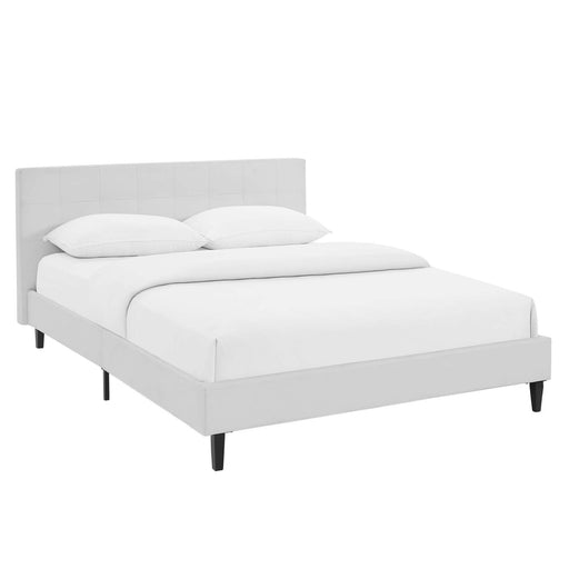 Modway Linnea Faux Leather Bed Bedroom Furniture - View 9