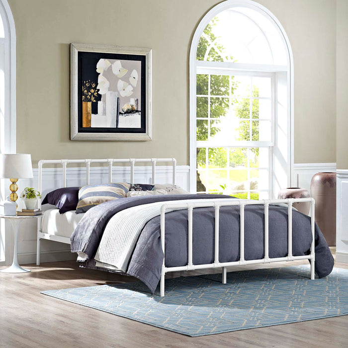 Dower Stainless Steel Bed