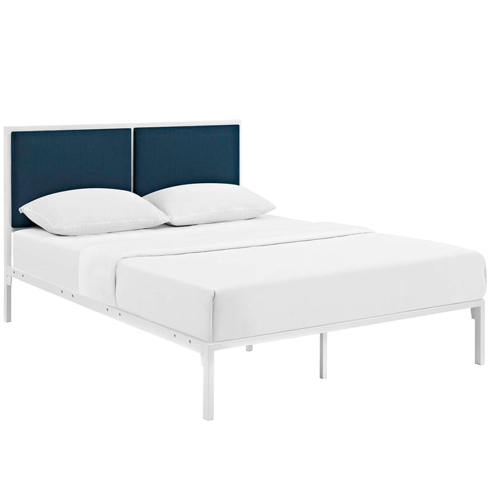 Della Fabric Bed - alternate angle view