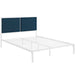 Della Fabric Bed - in lifestyle setting